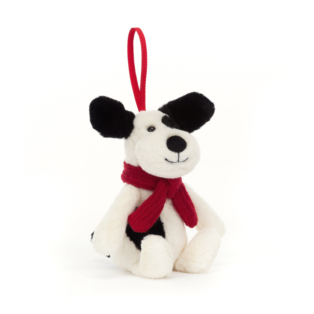 Jellycat - Décoration de Noël, Chiot Bashful 5"