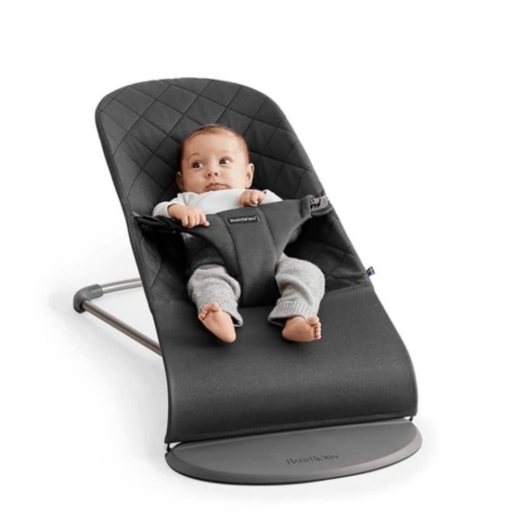 BabyBjörn - Transat Bouncer Bliss, Tissé Anthracite