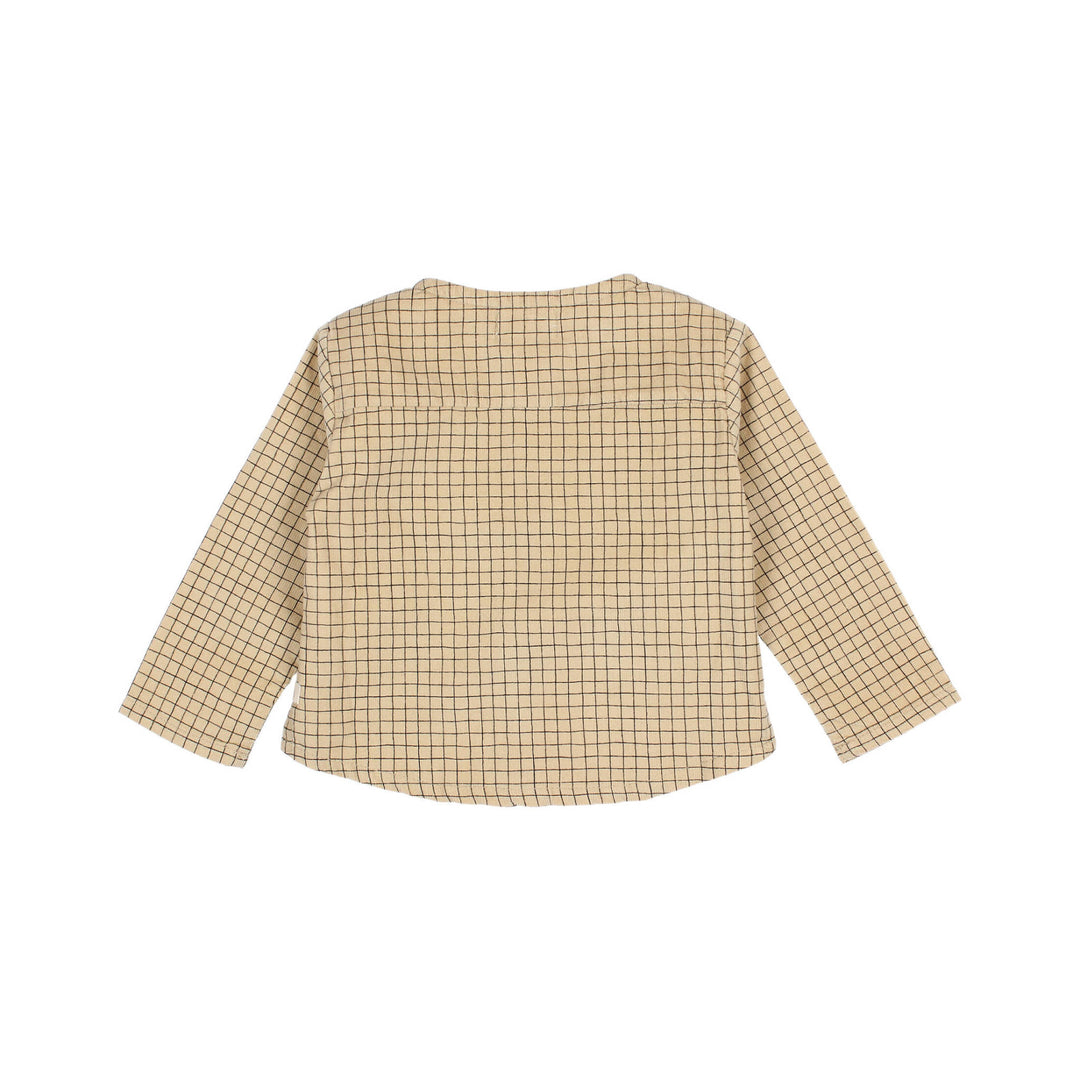 Búho - Mini Check Shirt, Wheat