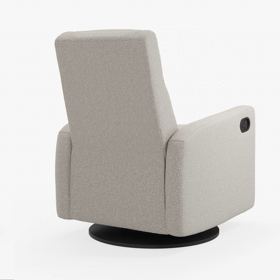 Fauteuil Pivotant Inclinable Nelly, Mouton Vanille