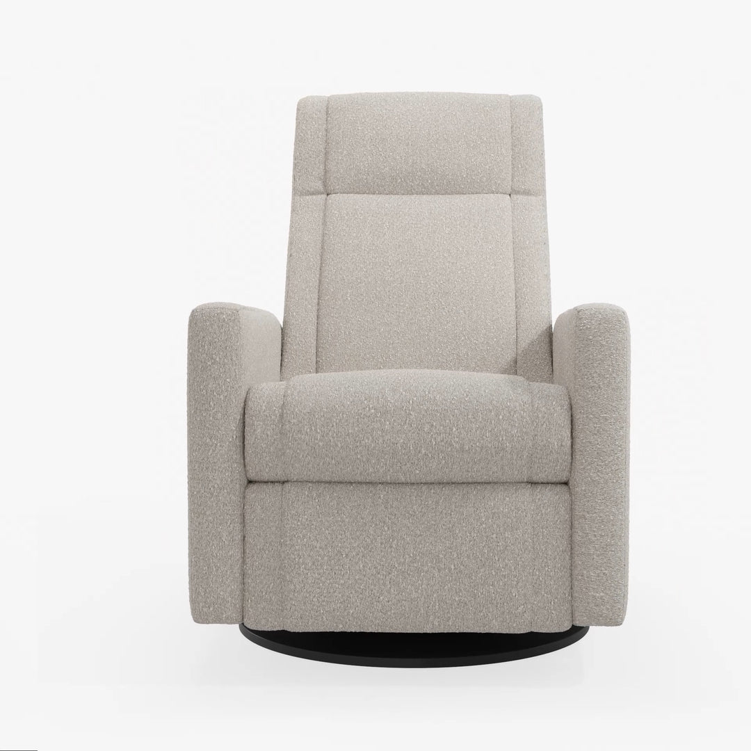 Fauteuil Pivotant Inclinable Nelly, Mouton Vanille