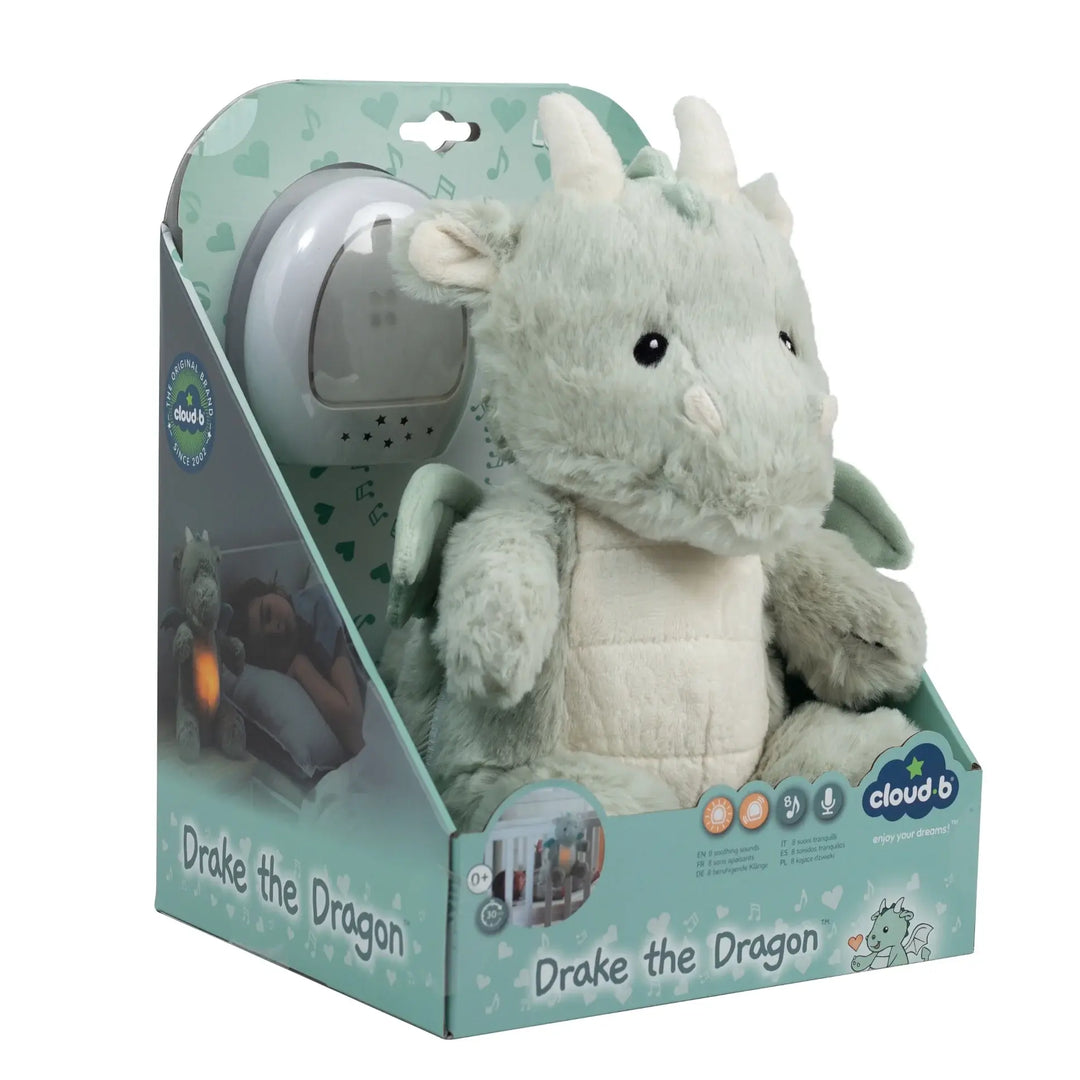 Cloud B - Peluche Musicale Apaisante, Drake le Dragon