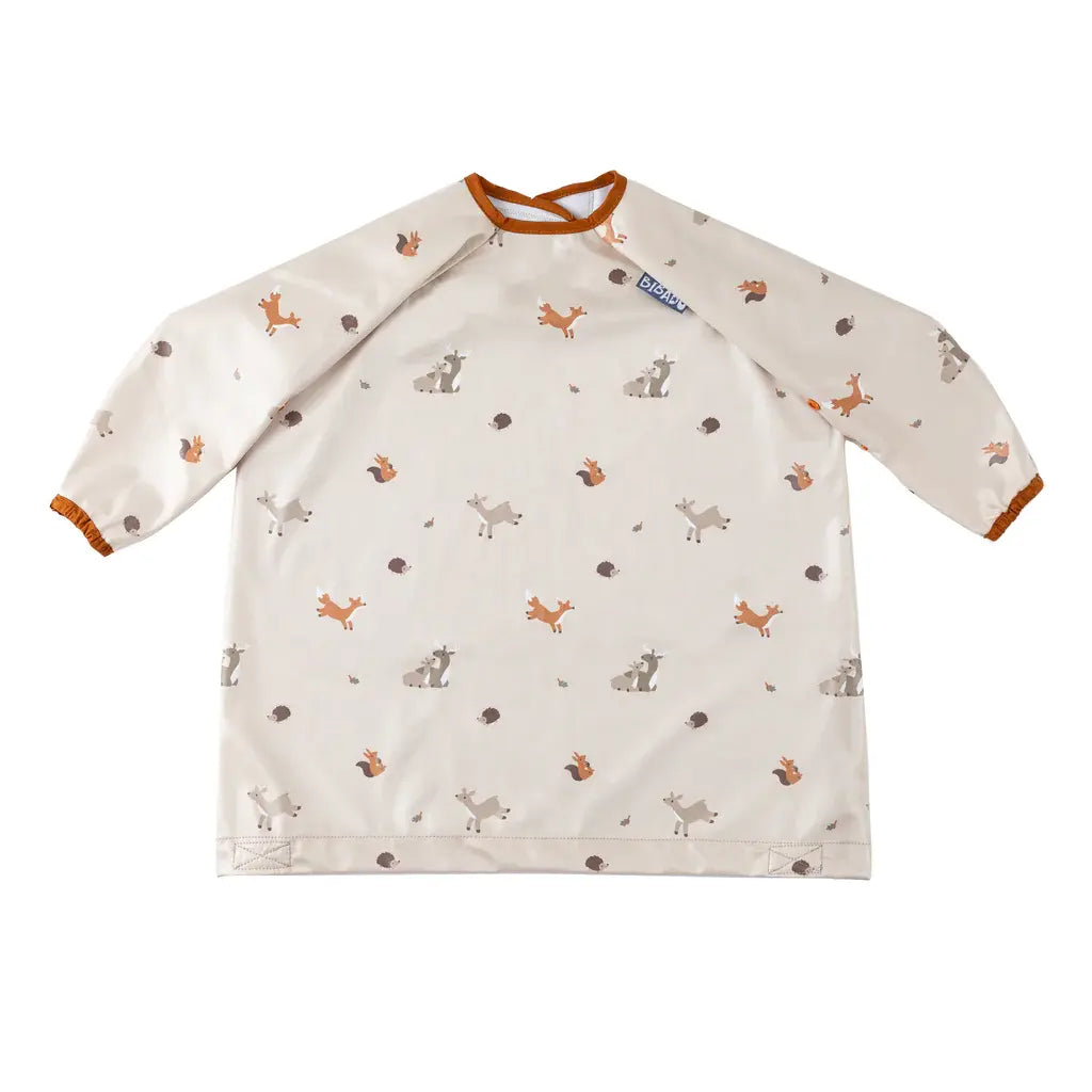 Bibado - Coverall Weaning Bib, Forest Friends