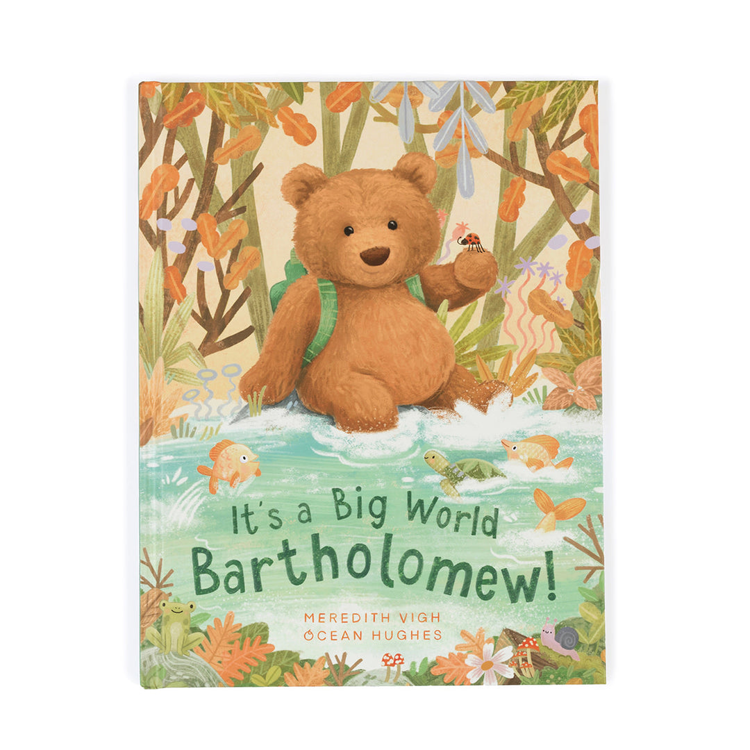 Jellycat - Livre, It's a Big World Bartholomew!