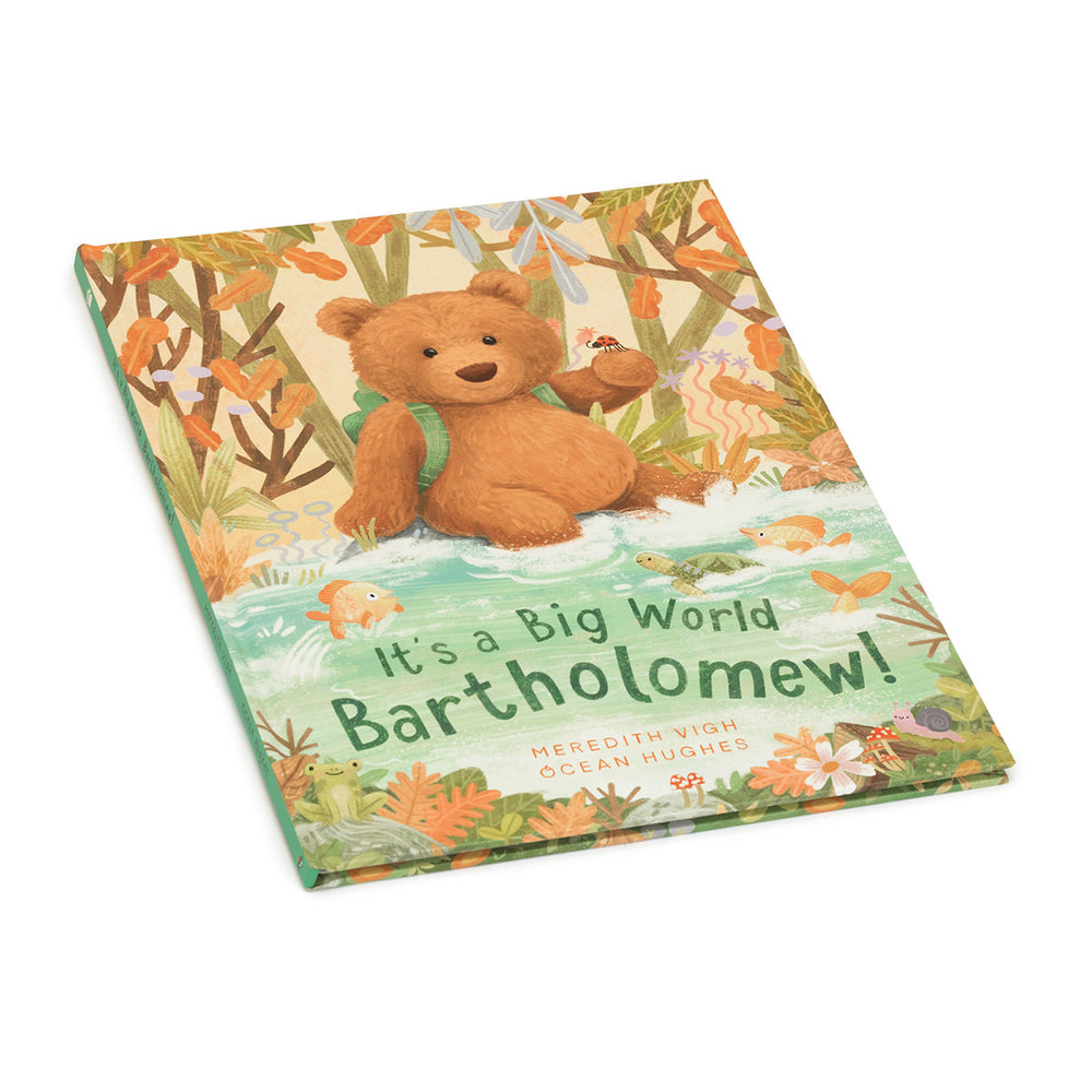 Jellycat - Livre, It's a Big World Bartholomew!