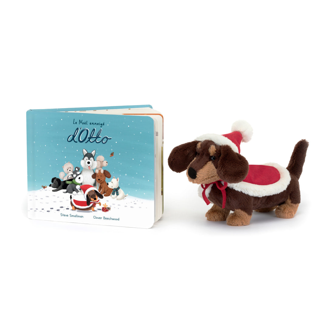 Jellycat - Livre, Le Noël Enneigé d’Otto, 2 ans et +