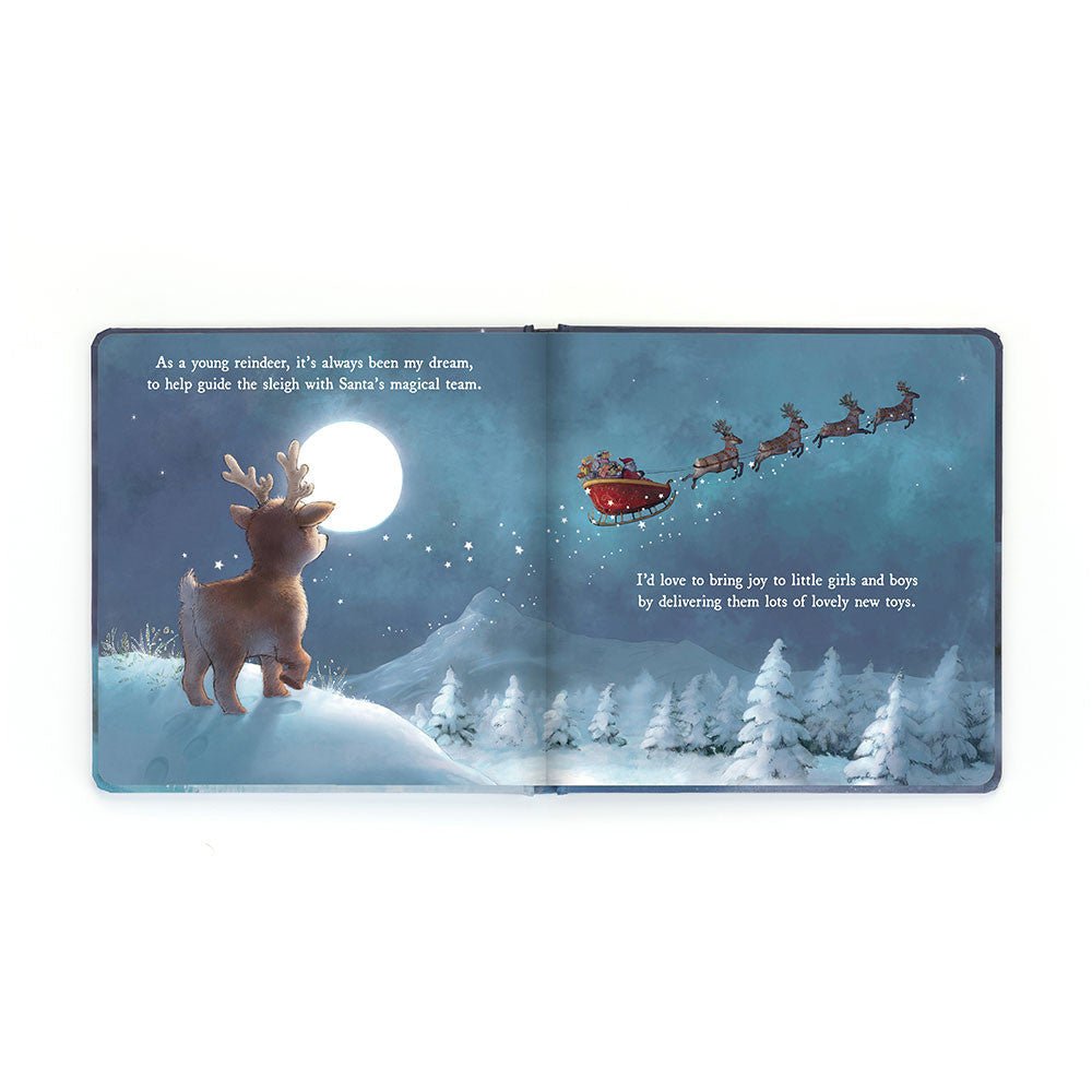 Jellycat - Livre, Mitzi Reindeers Dream, 2 ans +