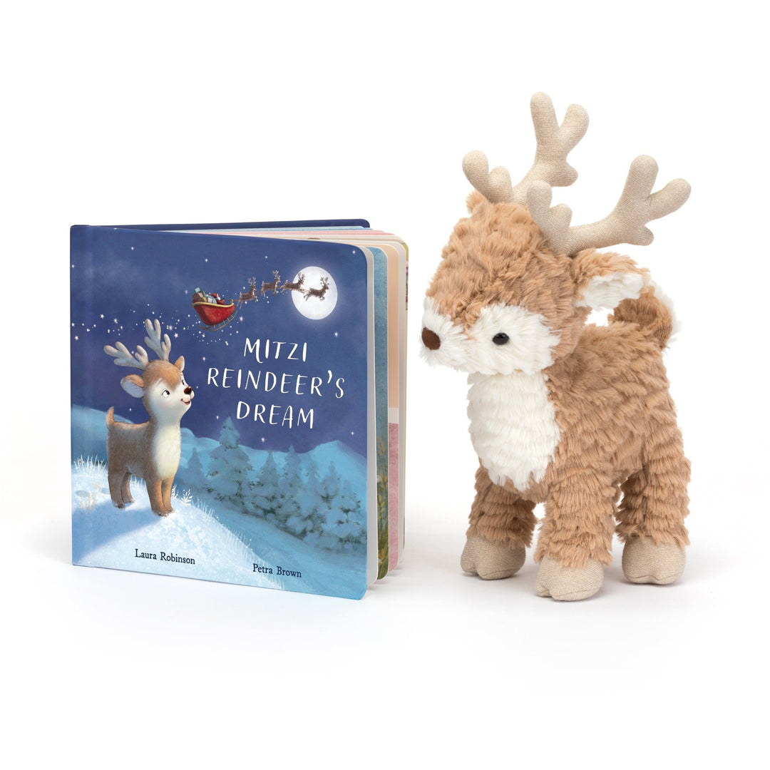 Jellycat - Livre, Mitzi Reindeers Dream, 2 ans +