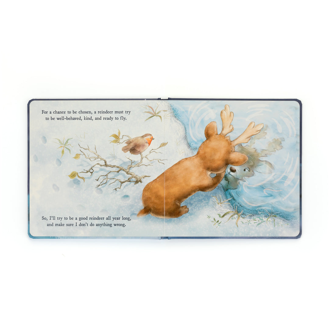 Jellycat - Livre, Mitzi Reindeers Dream, 2 ans +