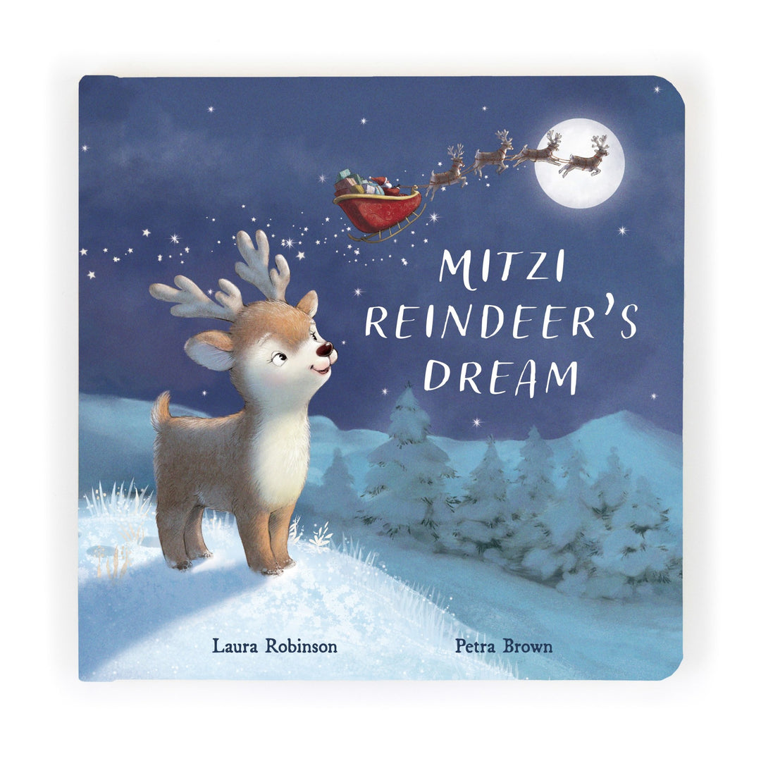 Jellycat - Livre, Mitzi Reindeers Dream, 2 ans +