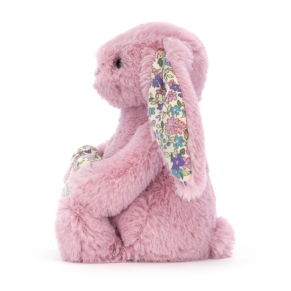 Lapin Fleuri avec Coeur, Tulipe 6"