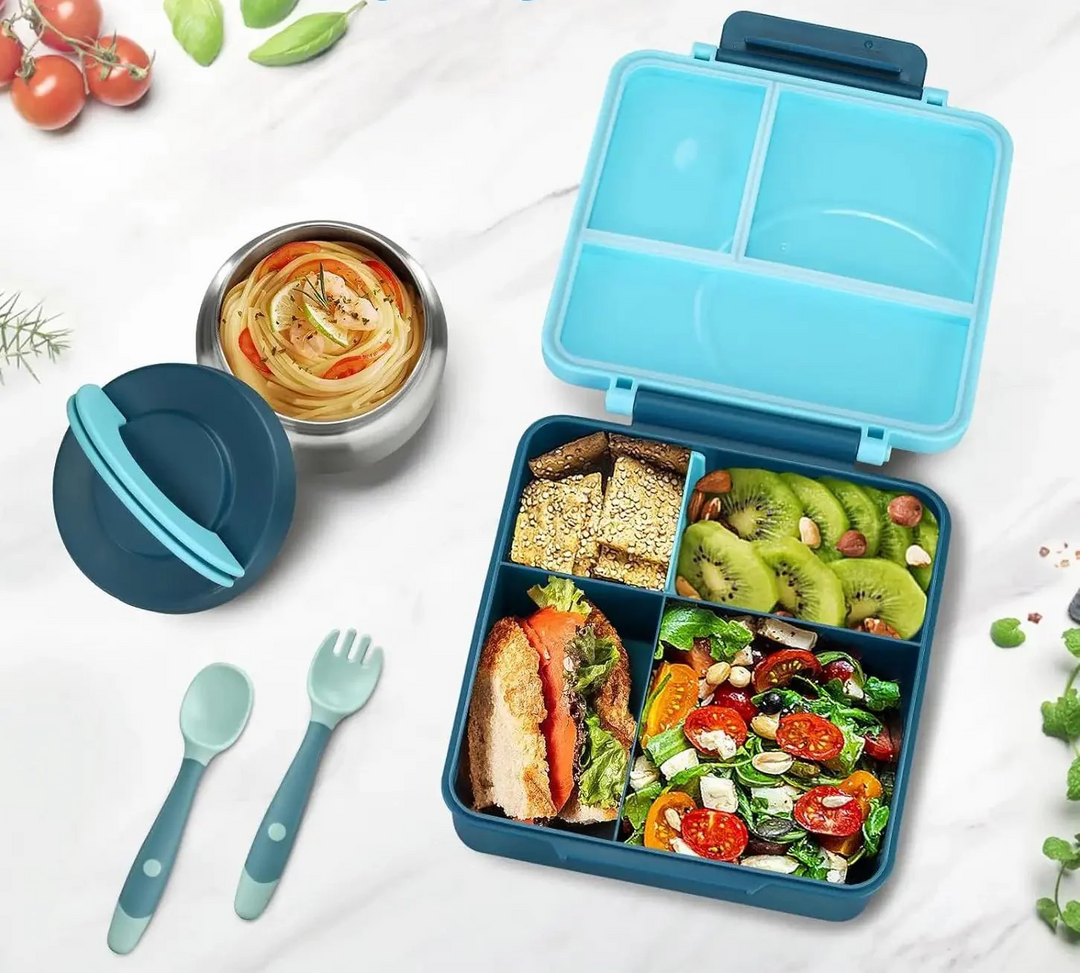 Munchbox - Boîte Bento Munch Isotherme, Bleuet