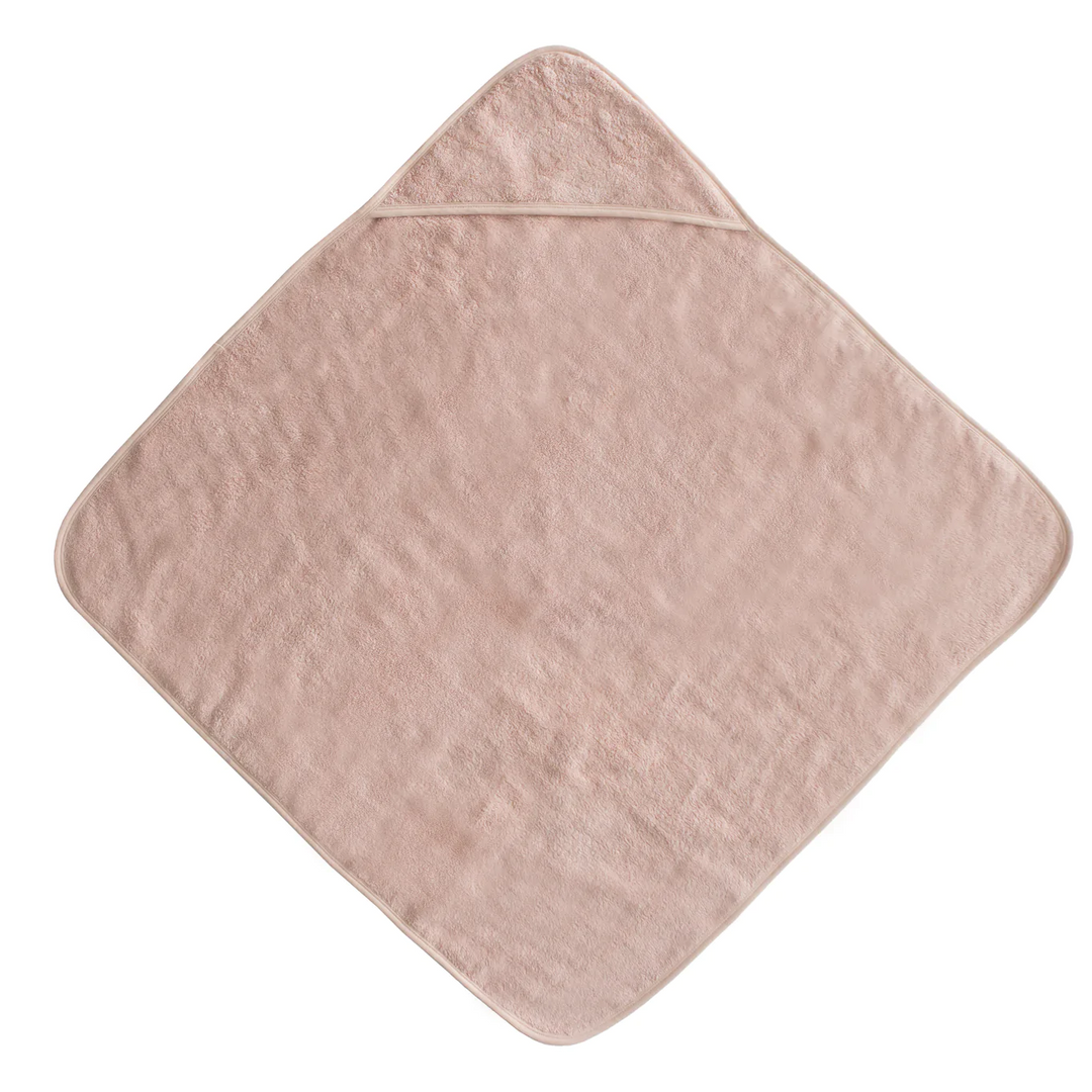 Serviette à Capuchon en Coton Biologique, Blush