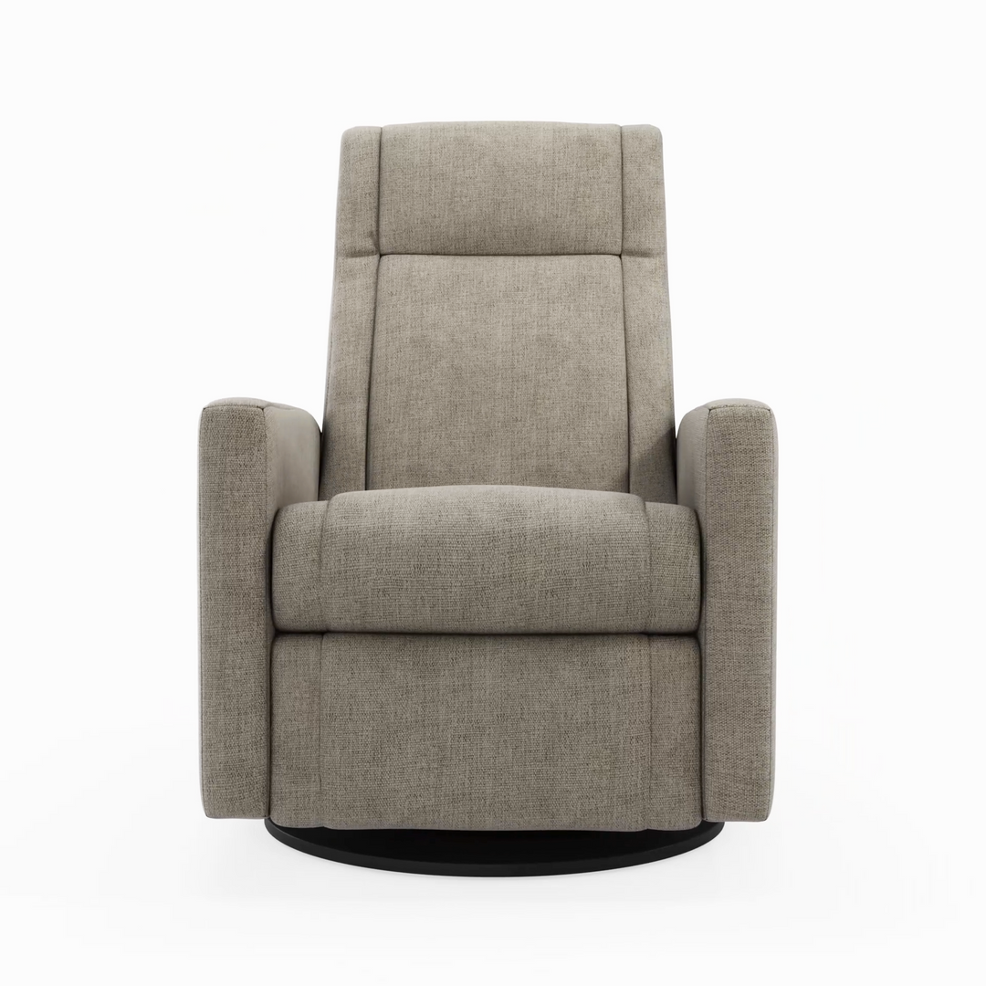 Fauteuil Pivotant Inclinable Nelly, Breather Bois Blanchi