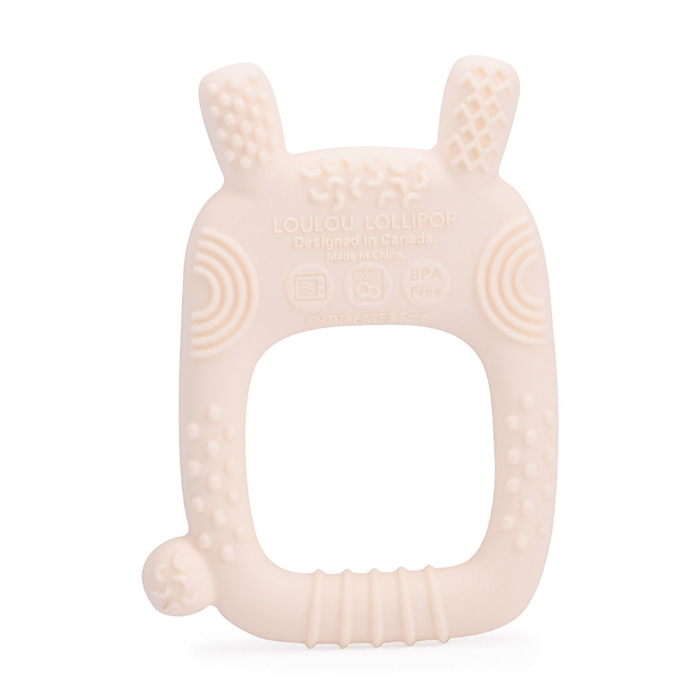 Loulou Lollipop - Anneau de Dentition, Lapin Blush