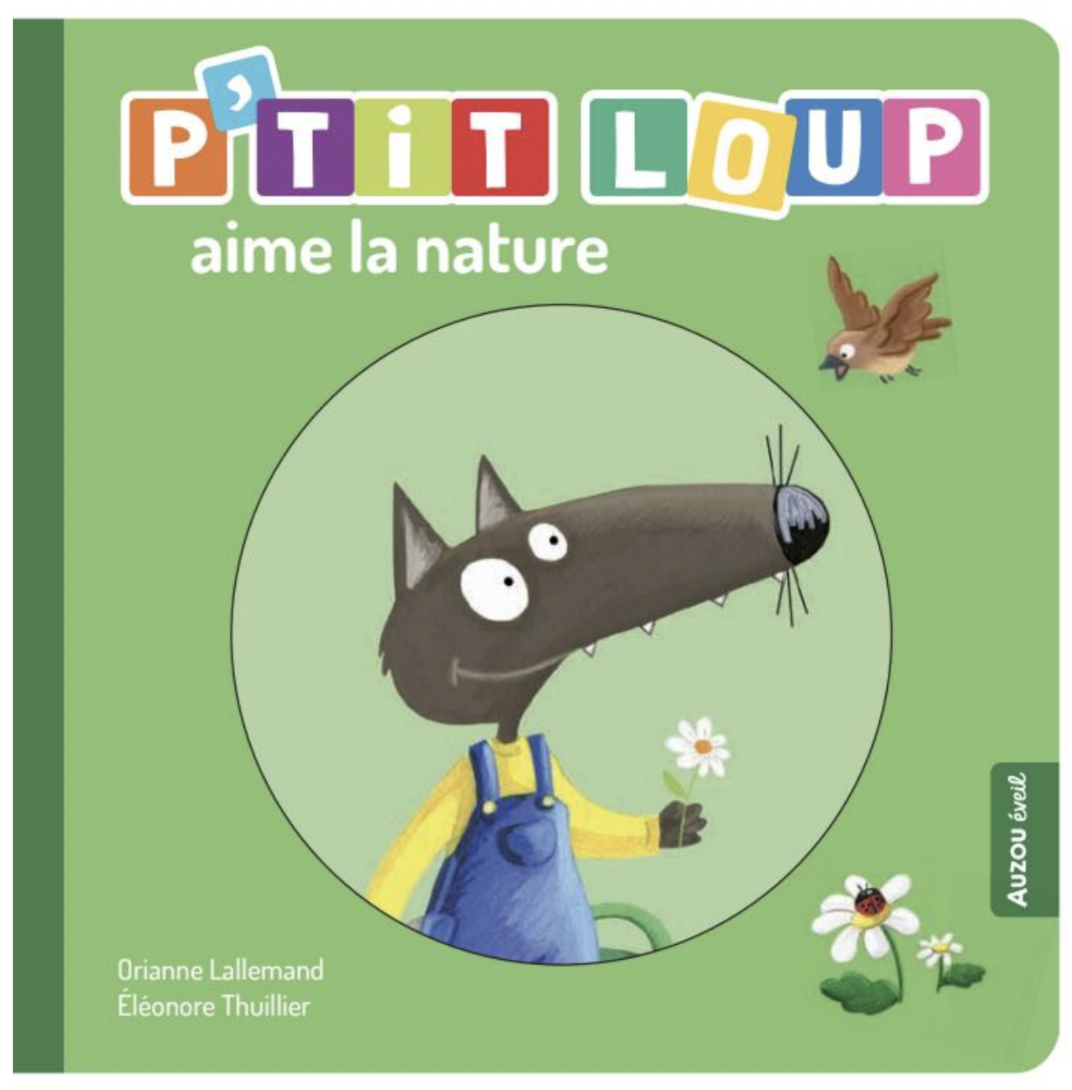 Auzou - Book, P'tit Loup Aime la Nature