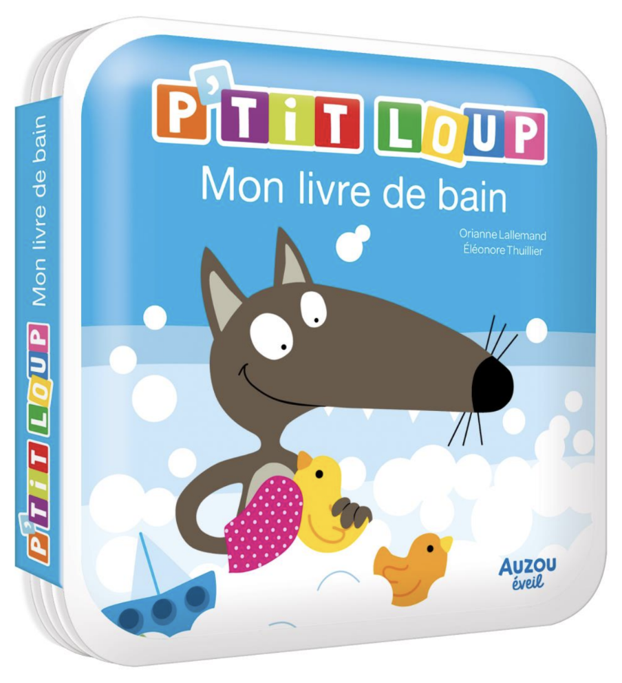 Auzou - My P'tit Loup Bath Book