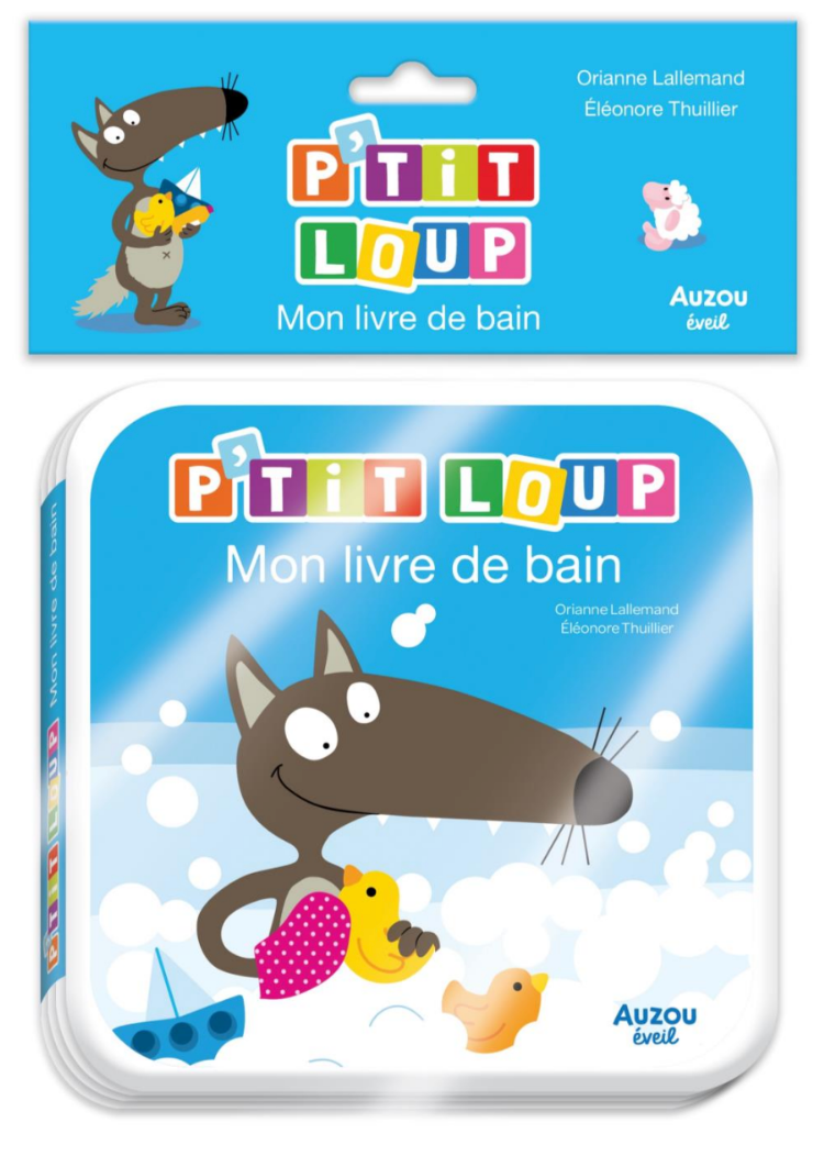 Auzou - My P'tit Loup Bath Book