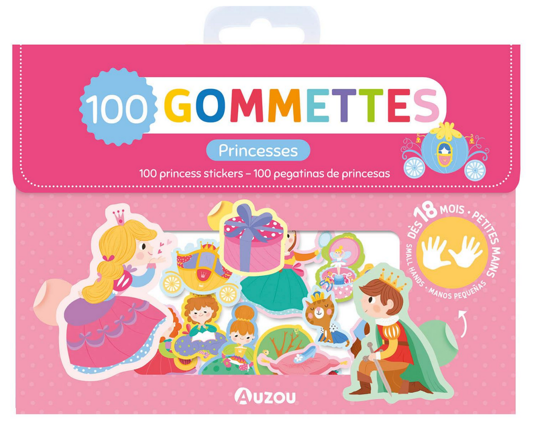 Auzou - My 100 Stickers Pack, Little Critters