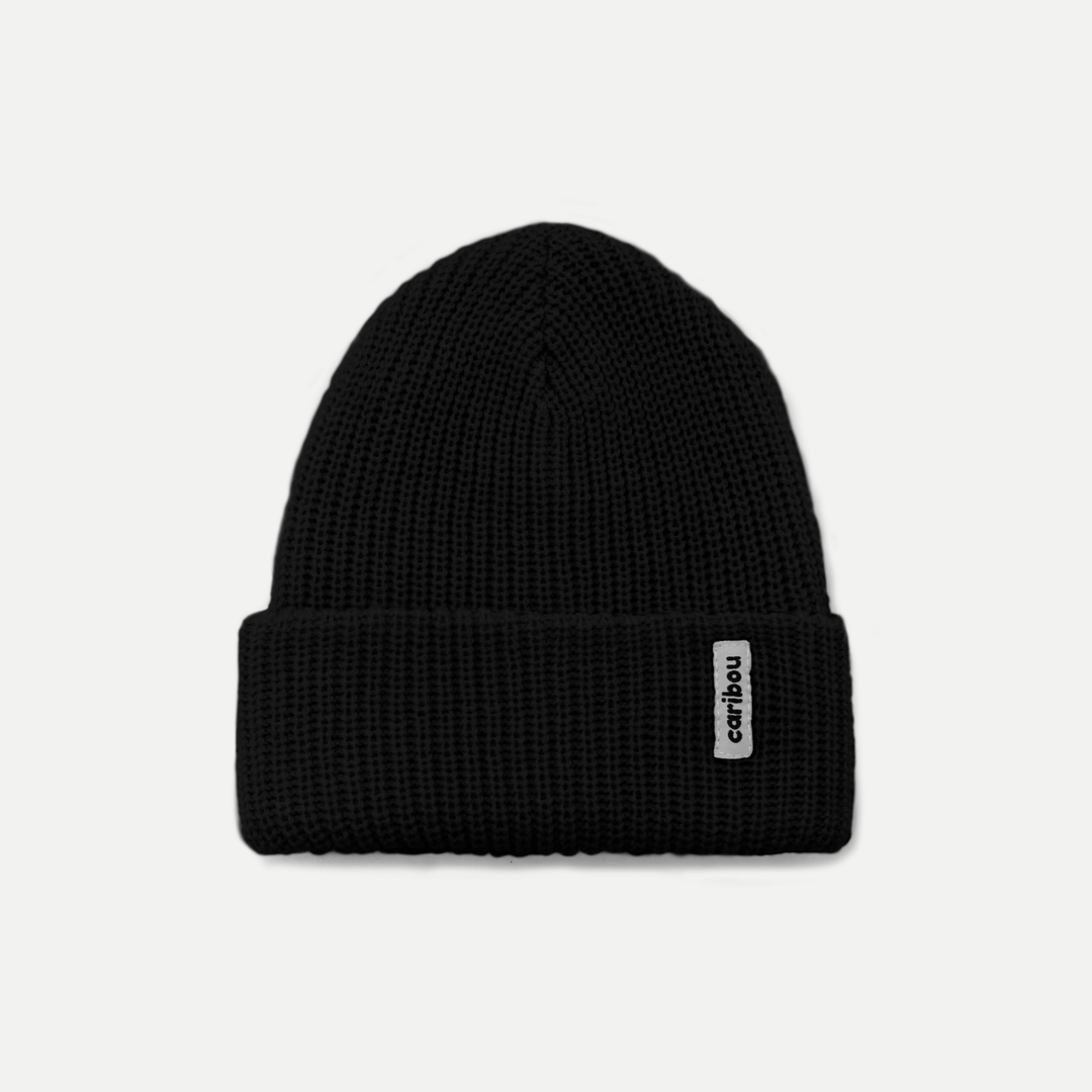 Caribou - Fisherman Merino Wool Hat, Black