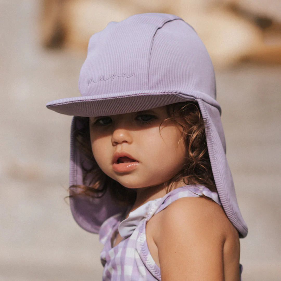 Mase & Hats - Evolutive Sun Cap for Kid, Lilac