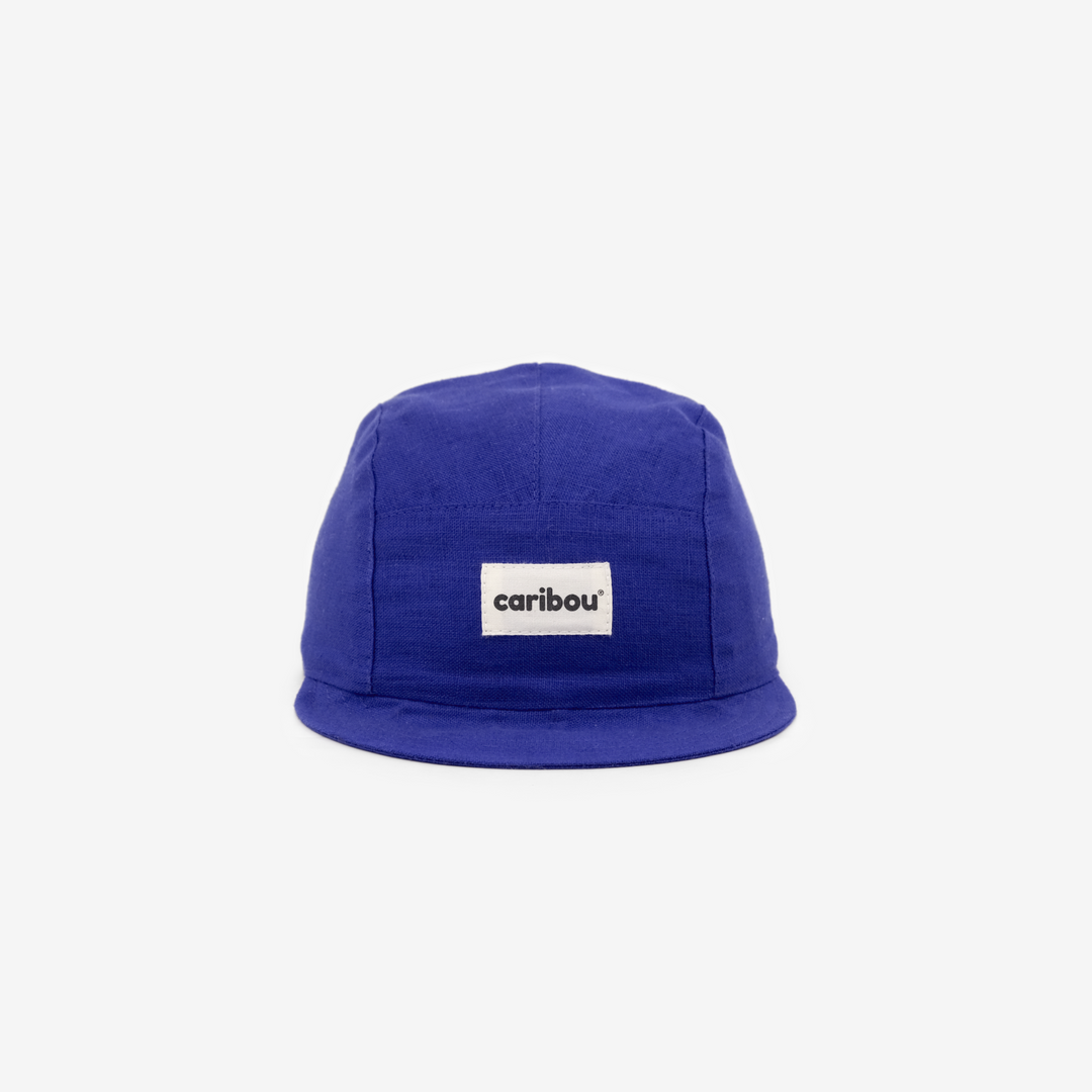 Casquette en Lin, Bleu Royal