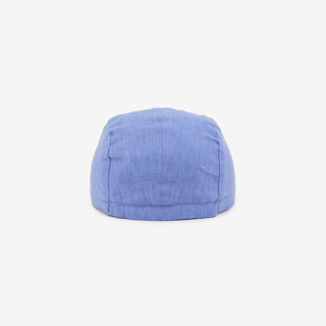 Casquette en Lin, Duo Bleu