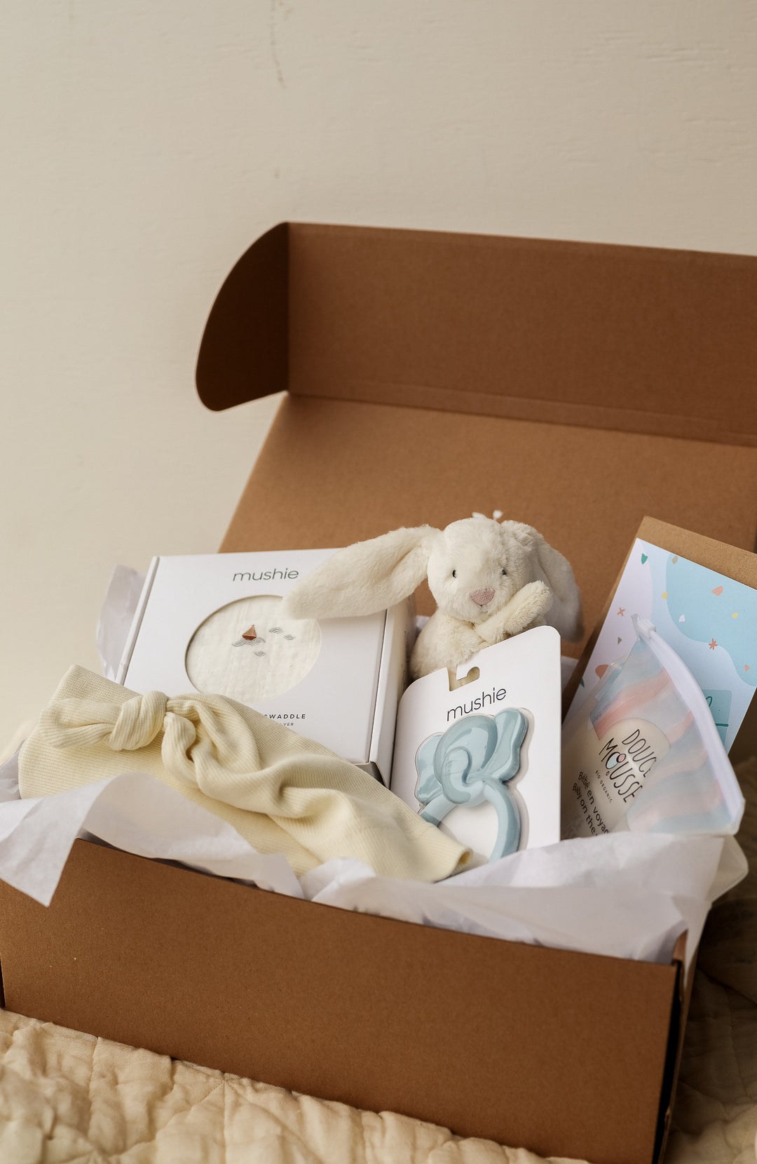 Coffret de Naissance Ciel Doux, 150$