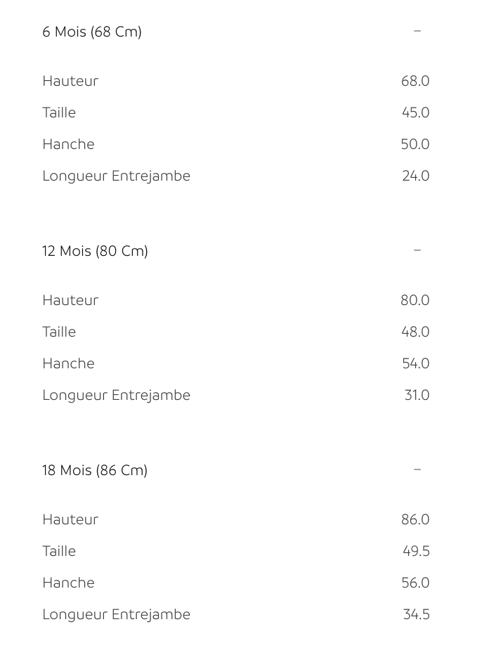 Size Chart Image