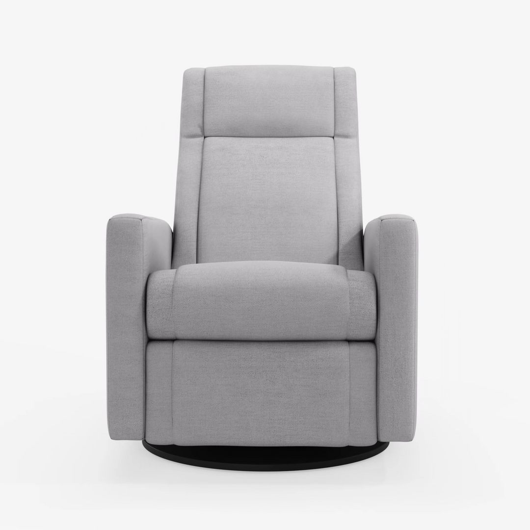 Nelly Reclining Swivel Armchair, Como Dove Grey