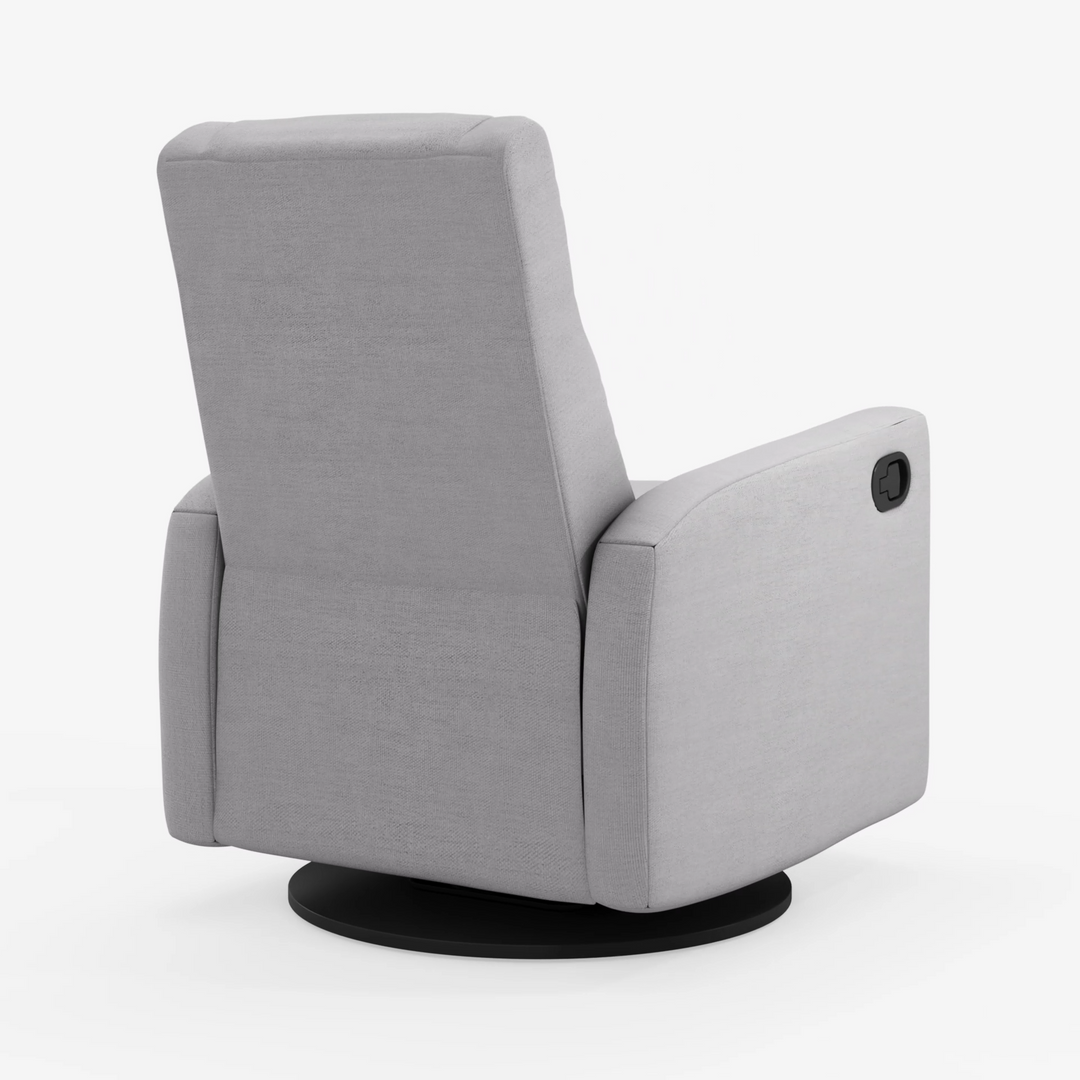 Nelly Reclining Swivel Armchair, Como Dove Grey