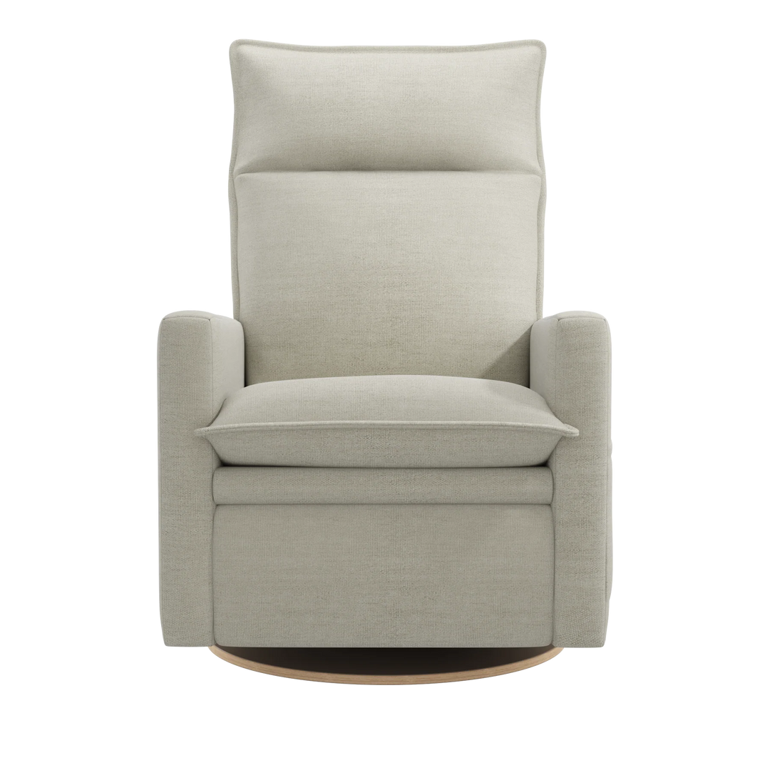 Arya Motorized Reclining Swivel Armchair, Como Sand