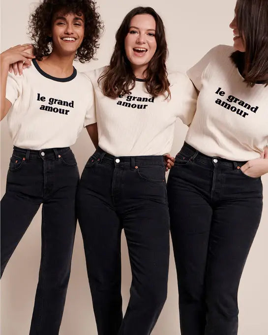 T-Shirt en Coton Biologique pour Adulte, Le Grand Amour