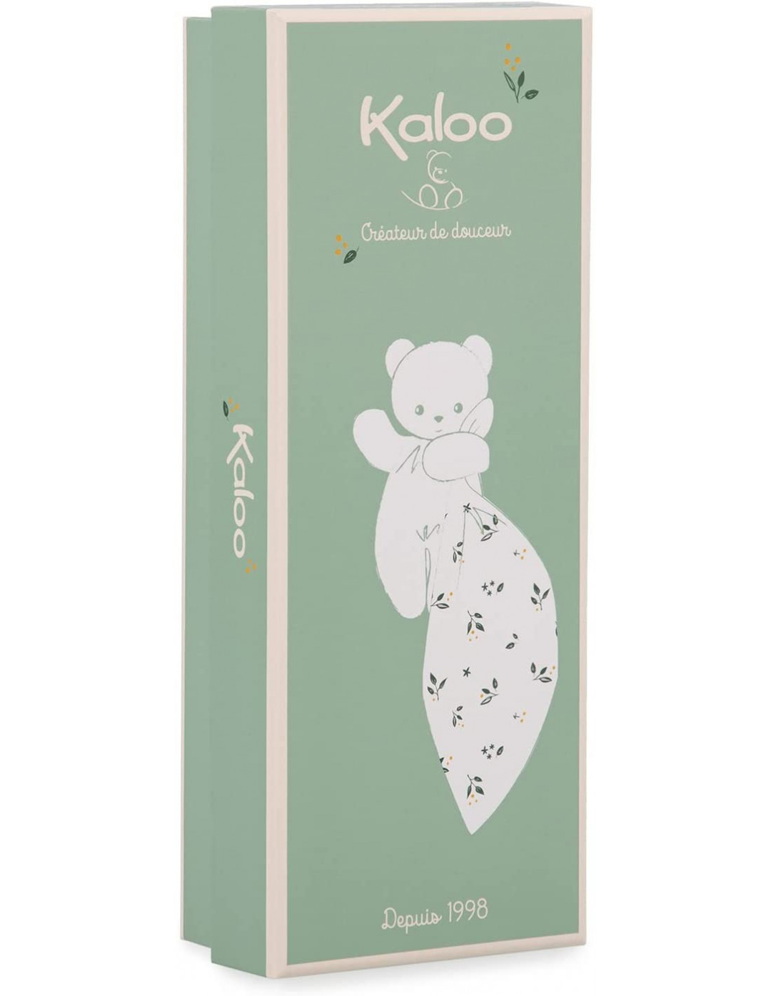 Kaloo - Toutou-Doudou Carré Douceur, Lapin Blanc