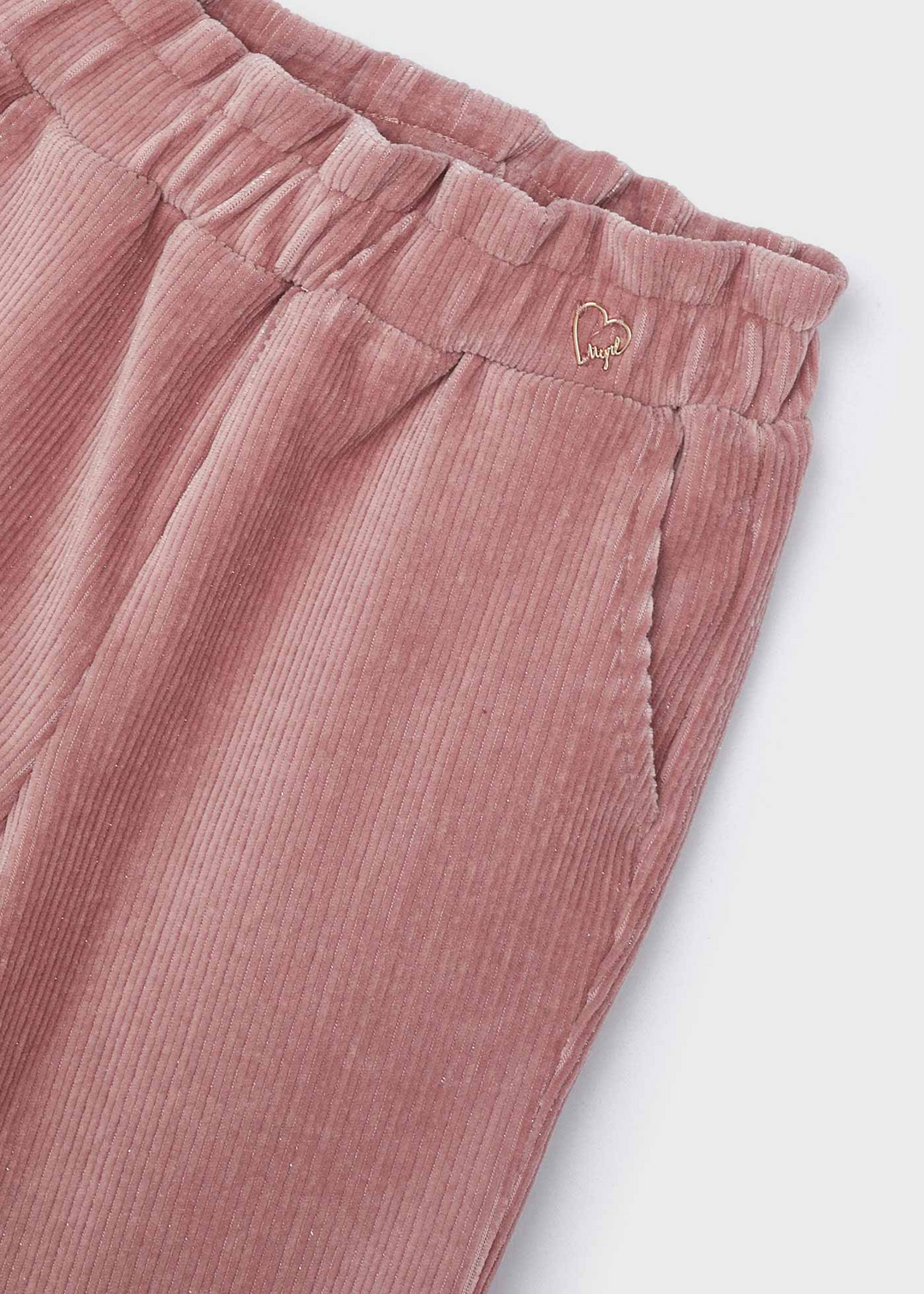 Mayoral - Pantalon en Velours Côtelé, Rosé