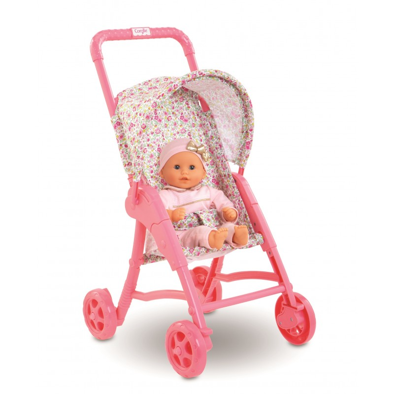 Corolle - Baby Doll Stroller, Floral Print