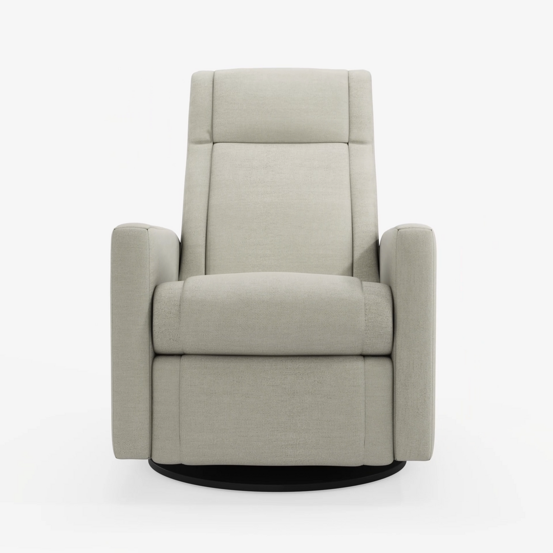 Nelly Reclining Swivel Armchair, Como Sand