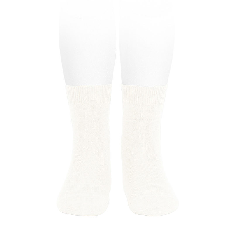 Condor - Chaussettes Courtes, Basic Crème