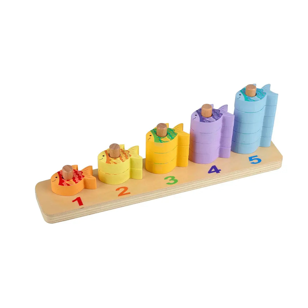 Orange Tree Toys - Jeu pour Apprendre à Compter, Poissons