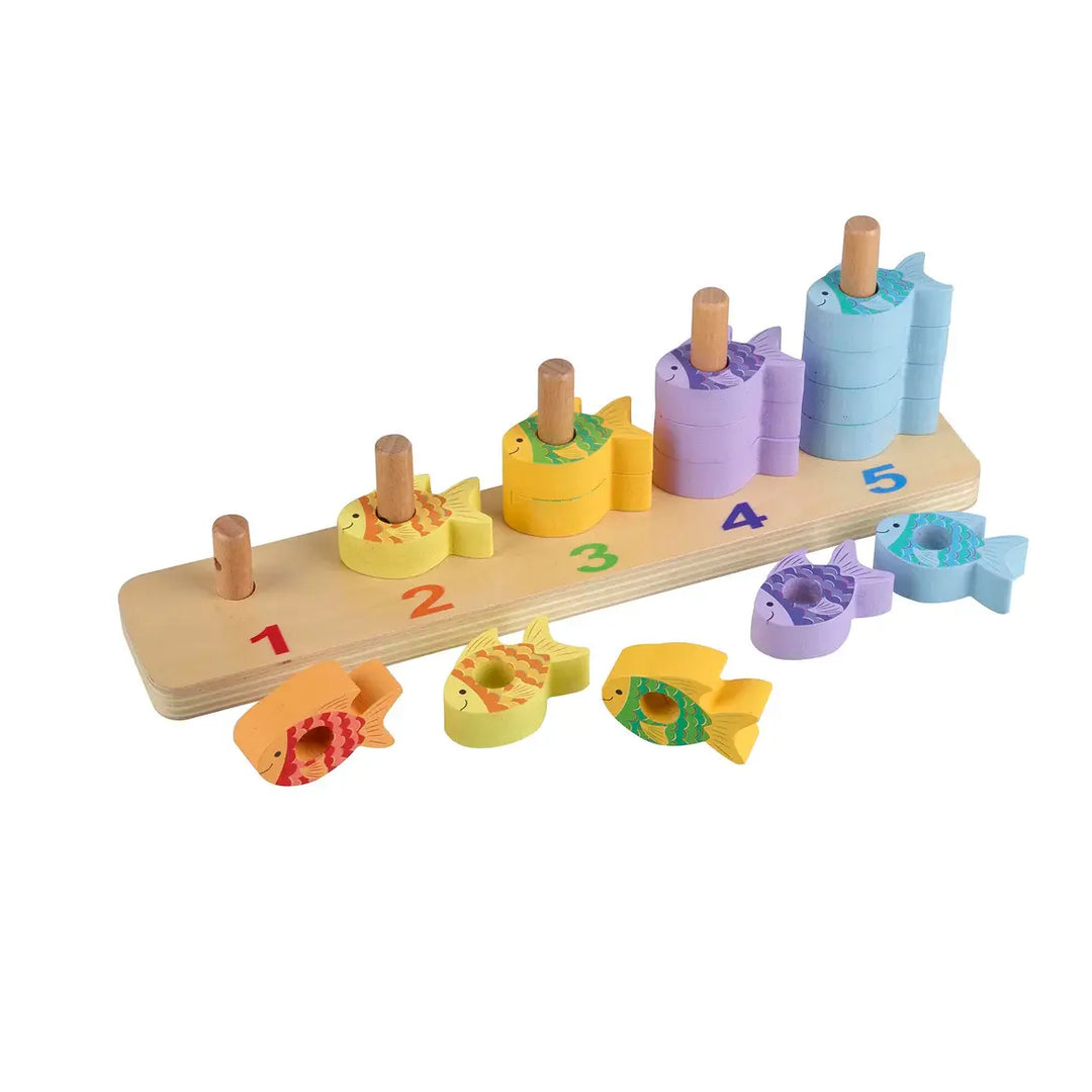 Orange Tree Toys - Jeu pour Apprendre à Compter, Poissons