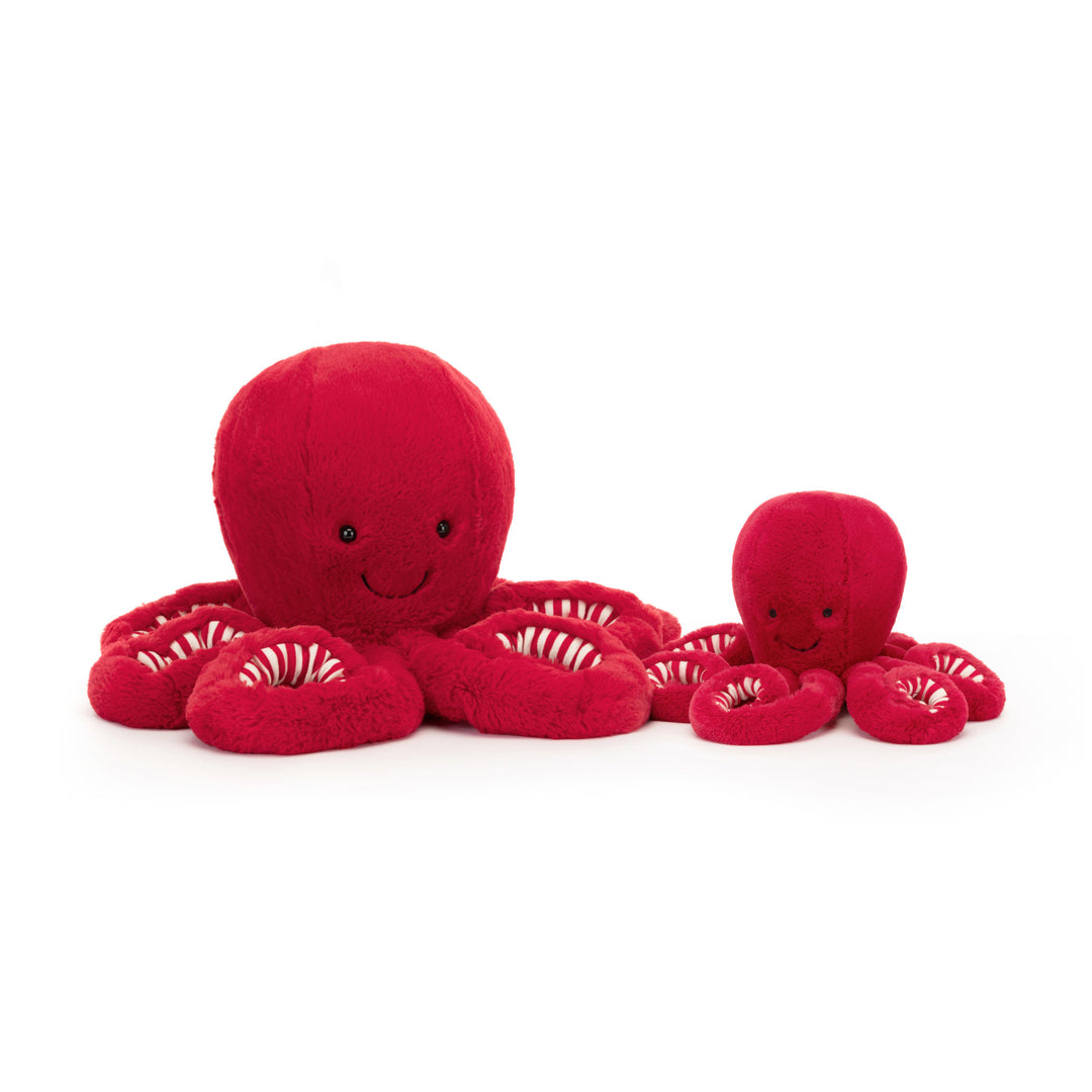 Jellycat - Pieuvre Canneberge 10"