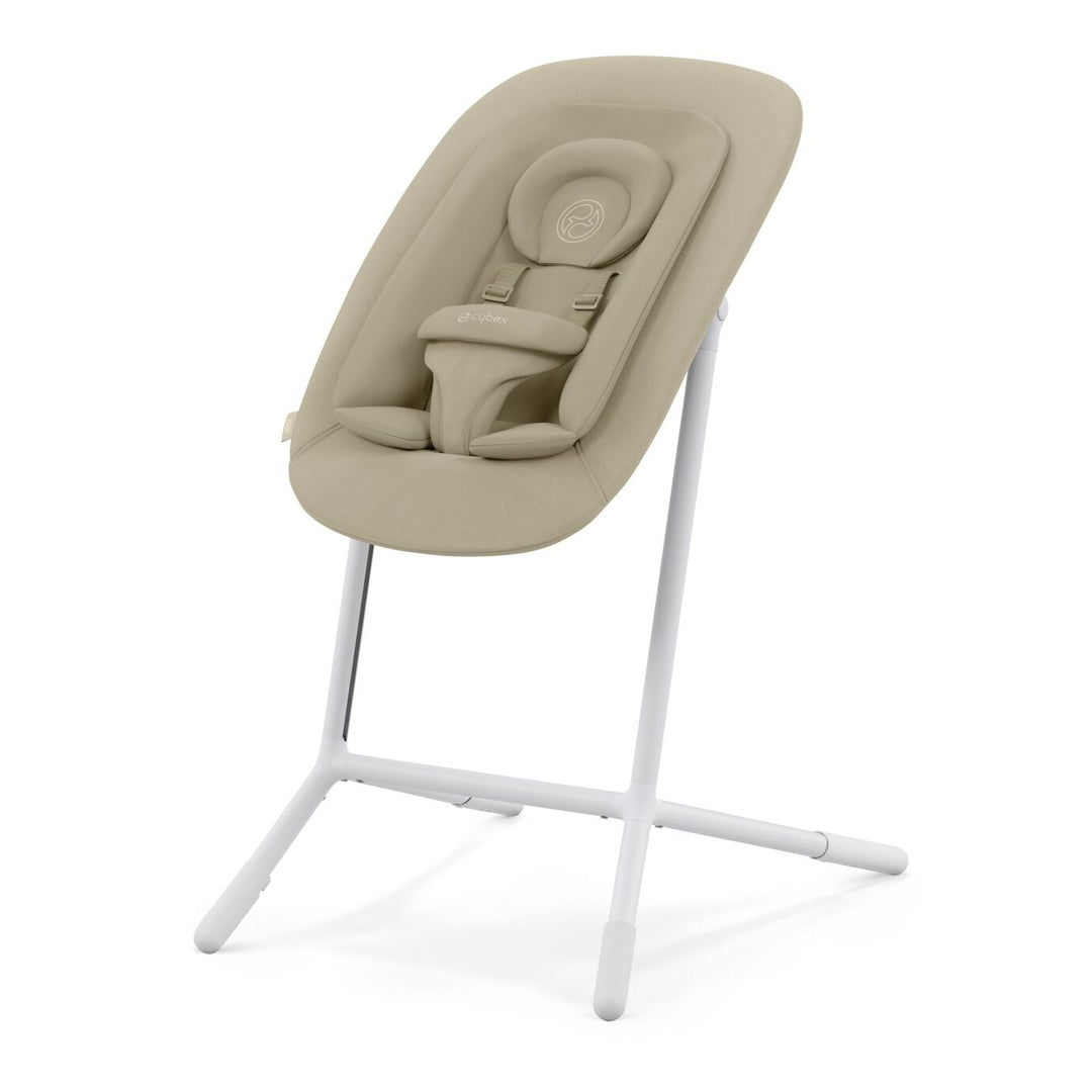 Cybex Lemo - Chaise Haute Évolutive 4-en-1, Sable Blanc