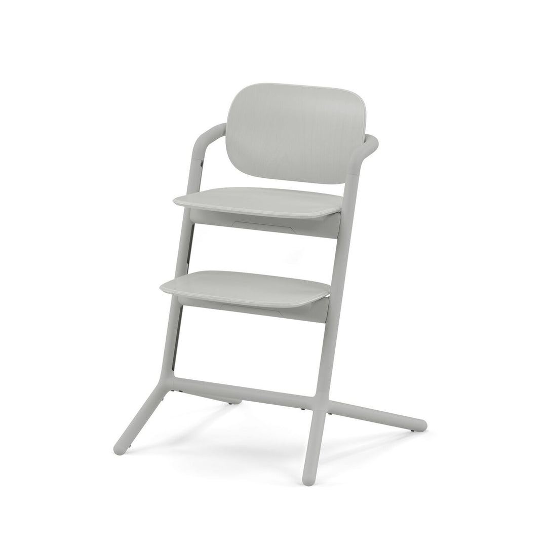 Lemo - Chaise Haute Évolutive 4-en-1, Gris Suède