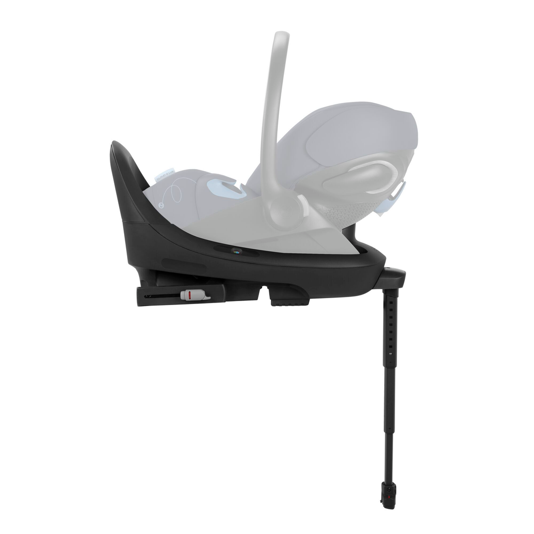 Cloud G Lux - Base de Banc pour Bébé avec Jambe de Charge, Noir