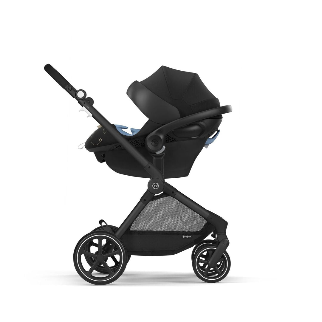 Ensemble Poussette EOS et Banc de Bébé Aton 2, Lune Noire