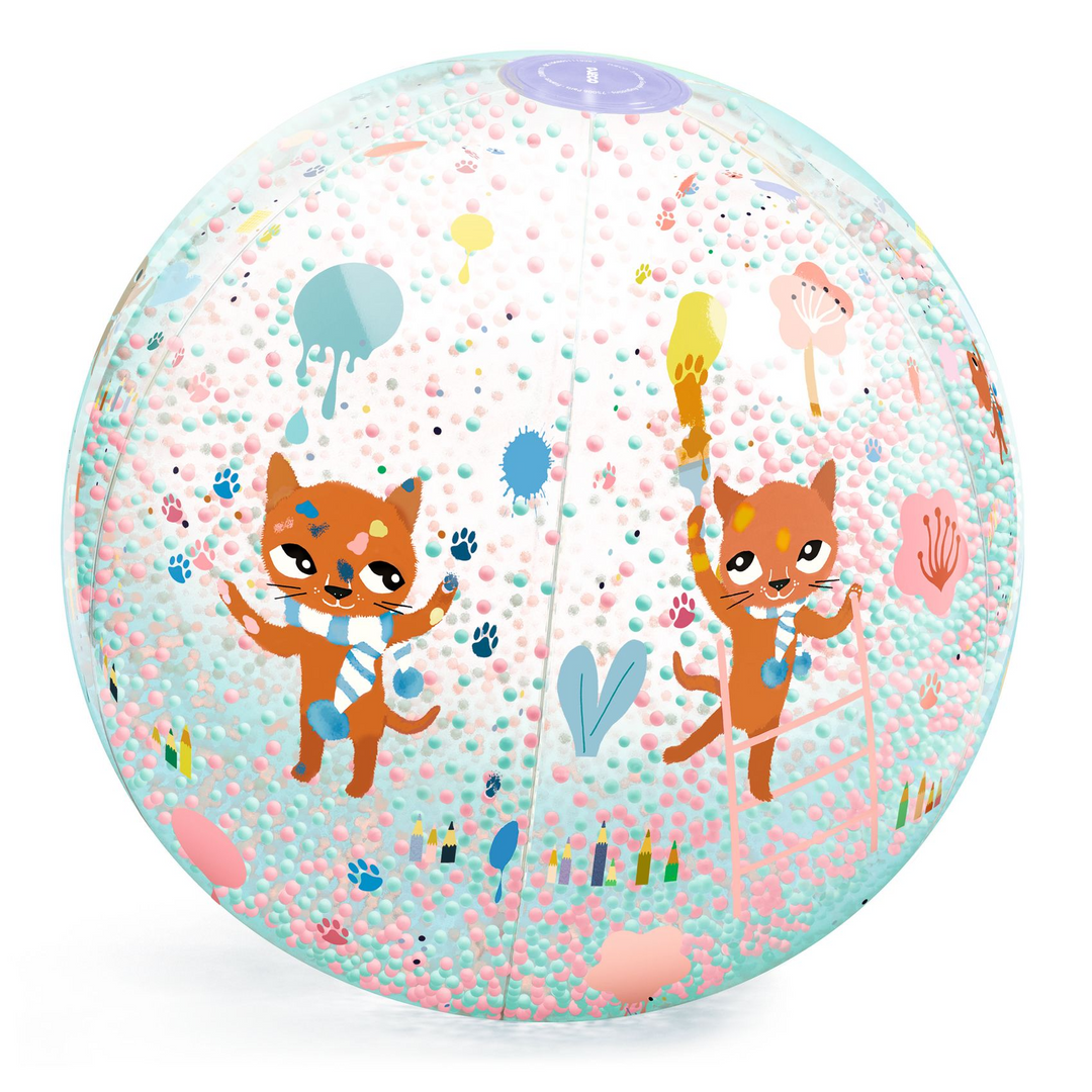 Djeco - Ball 35 cm, Cat