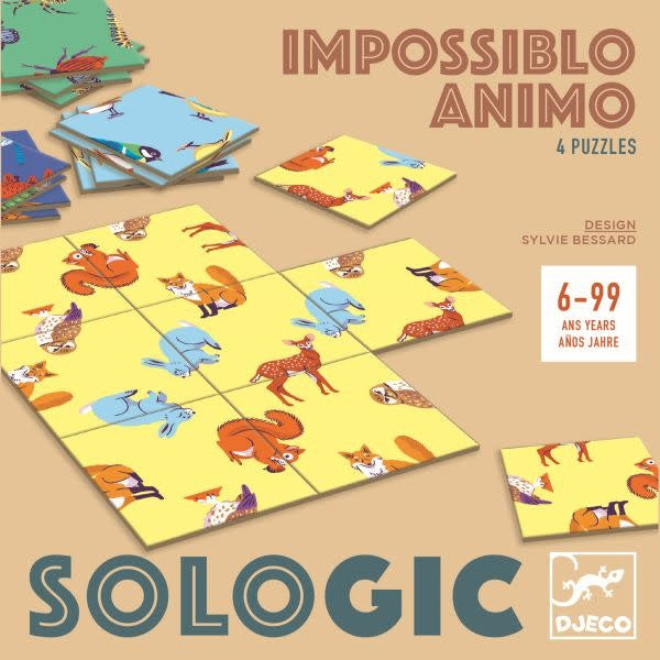 Djeco - Jeu de Logique, Sologic Impossiblo Animo