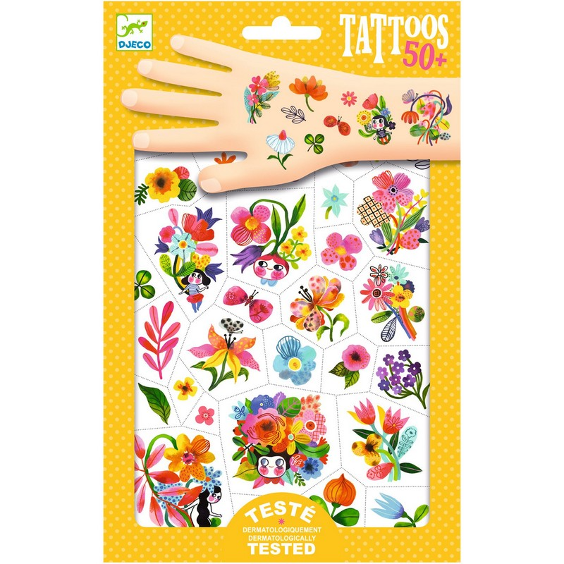 Djeco - Temporary Tattoos, Dino Club