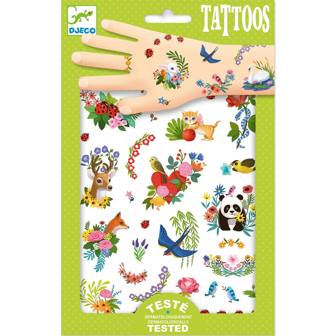 Djeco - Temporary Tattoos, Dino Club