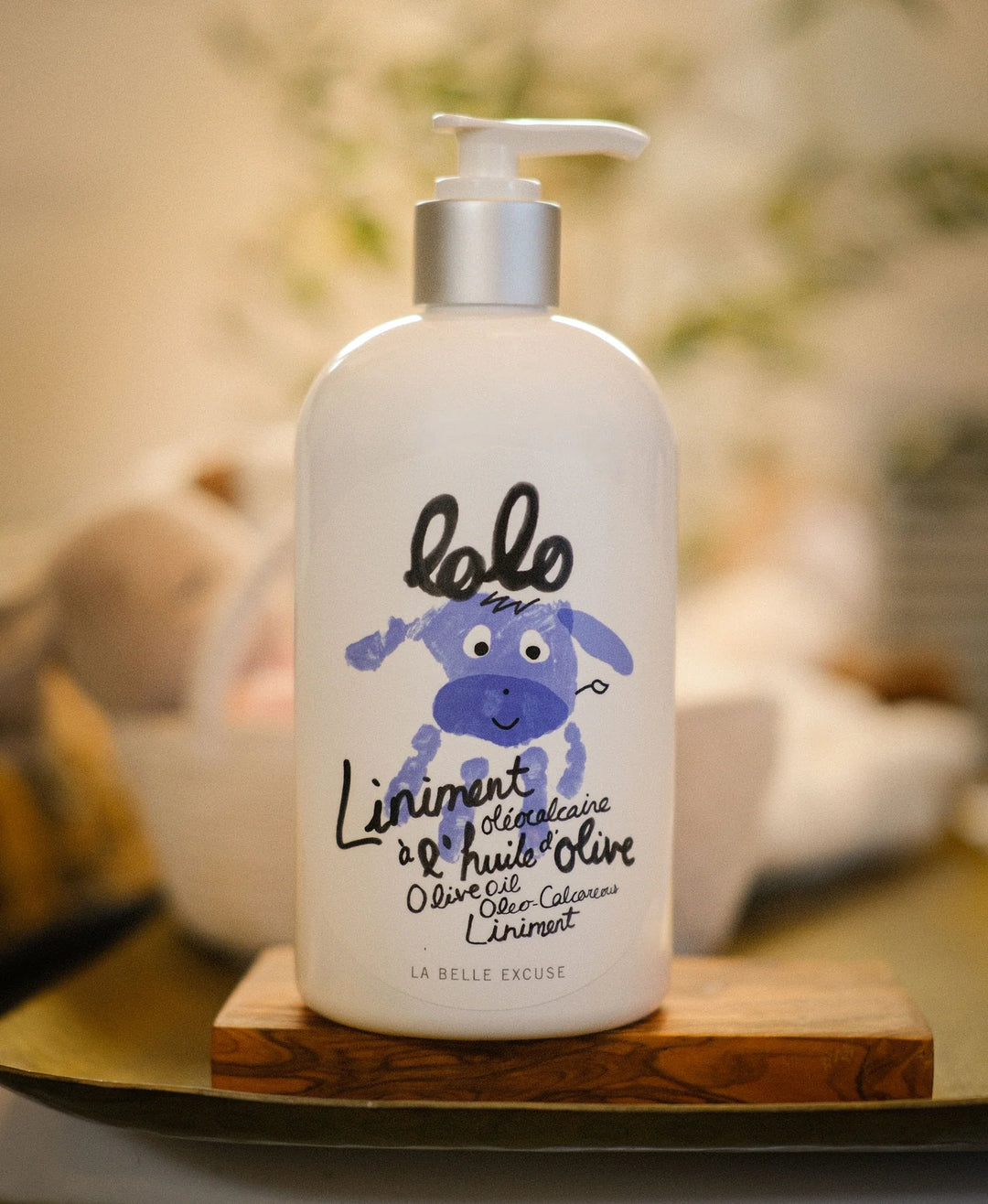 Lolo et Moi - Liniment Oléocalcaire à l'Huile d'Olive, 500 ml